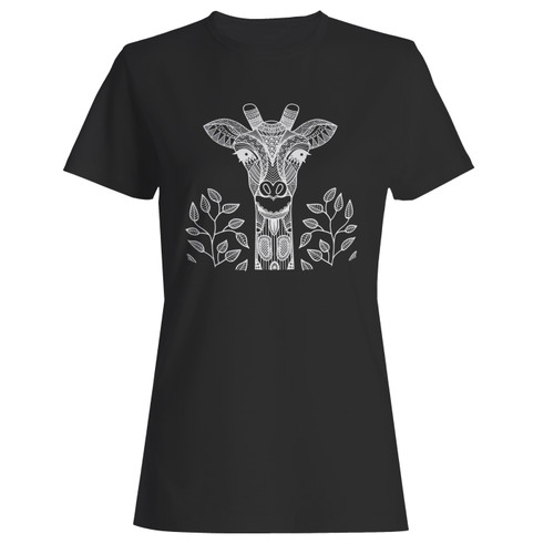 These are tribal giraffe women t shirt that are cute tied to the side or paired with a cardigan or jacket for a more styled look. So comfy and classic, they are sure to make your vacation extra magical.