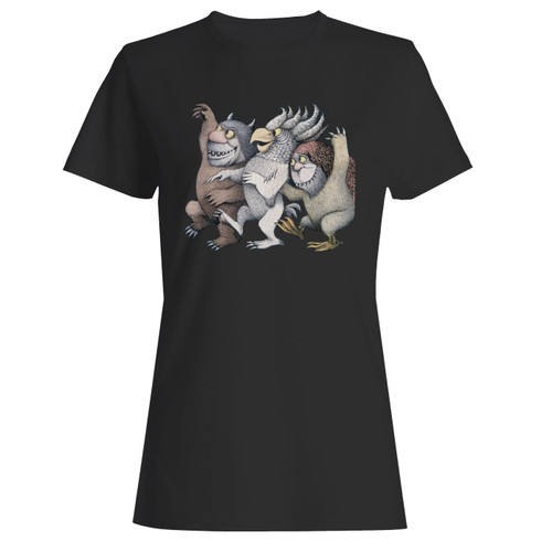 These are where the wild things are 2 women t shirt that are cute tied to the side or paired with a cardigan or jacket for a more styled look. So comfy and classic, they are sure to make your vacation extra magical.
