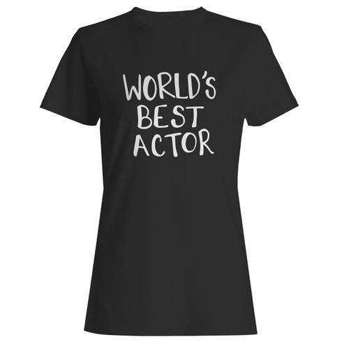 These are worldqxs best actor film cast & crew filmmaker gift women t shirt that are cute tied to the side or paired with a cardigan or jacket for a more styled look. So comfy and classic, they are sure to make your vacation extra magical.