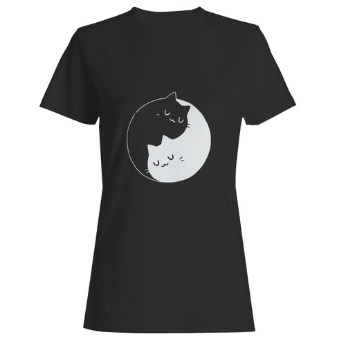 These are yin yang cats kittens women t shirt that are cute tied to the side or paired with a cardigan or jacket for a more styled look. So comfy and classic, they are sure to make your vacation extra magical.