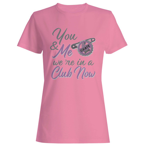 These are you & me weqxre in a club now women t shirt that are cute tied to the side or paired with a cardigan or jacket for a more styled look. So comfy and classic, they are sure to make your vacation extra magical.