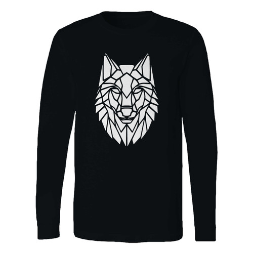 This classic fit geometric wolf long sleeve shirt is casually elegant and very comfortable. With fine quality print to make one stand out, it's a perfect fit for every occasion.