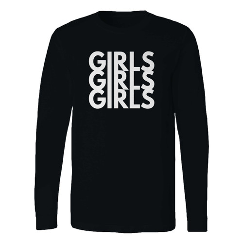 This classic fit girls girls girls long sleeve shirt is casually elegant and very comfortable. With fine quality print to make one stand out, it's a perfect fit for every occasion.