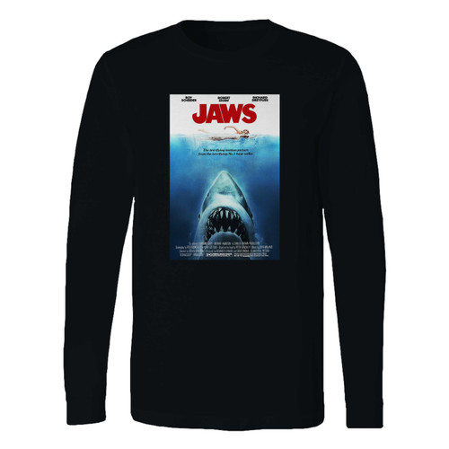 This classic fit jaws inspired long sleeve shirt is casually elegant and very comfortable. With fine quality print to make one stand out, it's a perfect fit for every occasion.
