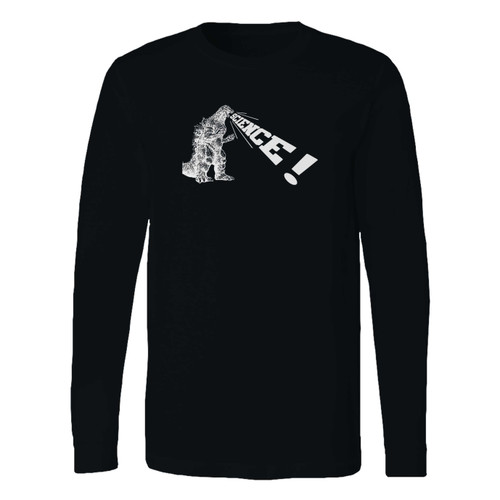 This classic fit kids godzilla dinosaur science long sleeve shirt is casually elegant and very comfortable. With fine quality print to make one stand out, it's a perfect fit for every occasion.