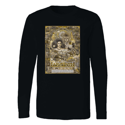 This classic fit labyrinth vintage movie long sleeve shirt is casually elegant and very comfortable. With fine quality print to make one stand out, it's a perfect fit for every occasion.
