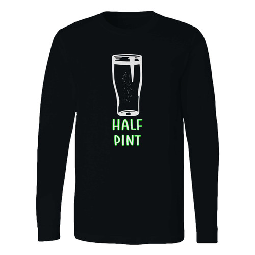 This classic fit pint half pint 2 long sleeve shirt is casually elegant and very comfortable. With fine quality print to make one stand out, it's a perfect fit for every occasion.