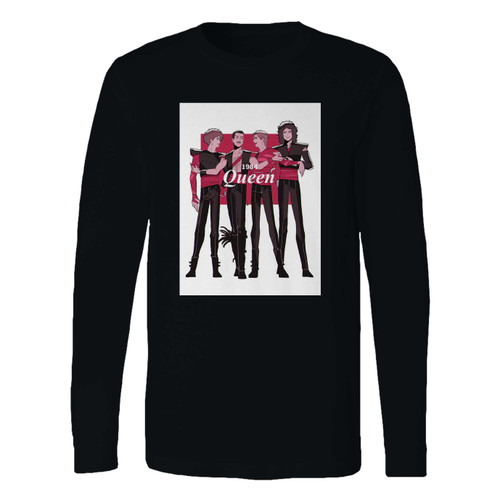 This classic fit queen 1984 long sleeve shirt is casually elegant and very comfortable. With fine quality print to make one stand out, it's a perfect fit for every occasion.