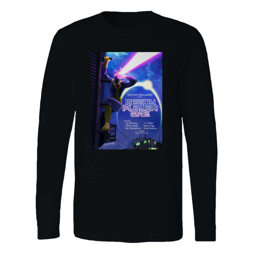 This classic fit ready player one movie long sleeve shirt is casually elegant and very comfortable. With fine quality print to make one stand out, it's a perfect fit for every occasion.
