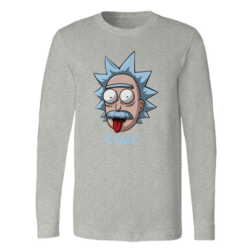 This classic fit rick and morty e equals mcsquare long sleeve shirt is casually elegant and very comfortable. With fine quality print to make one stand out, it's a perfect fit for every occasion.
