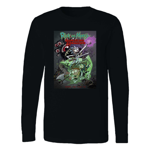 This classic fit rick and morty vs dungeons and dragons long sleeve shirt is casually elegant and very comfortable. With fine quality print to make one stand out, it's a perfect fit for every occasion.