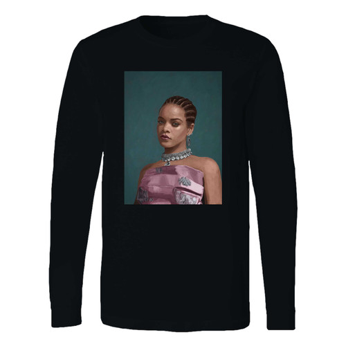 This classic fit rihanna music art long sleeve shirt is casually elegant and very comfortable. With fine quality print to make one stand out, it's a perfect fit for every occasion.
