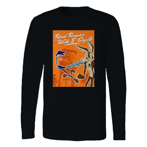 This classic fit road runner and wile e coyote cartoon long sleeve shirt is casually elegant and very comfortable. With fine quality print to make one stand out, it's a perfect fit for every occasion.