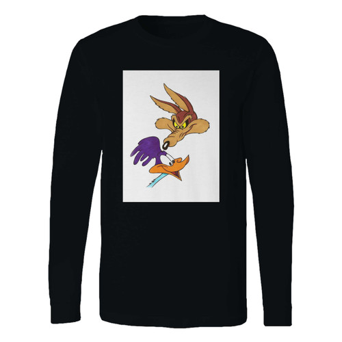 This classic fit road runner long sleeve shirt is casually elegant and very comfortable. With fine quality print to make one stand out, it's a perfect fit for every occasion.
