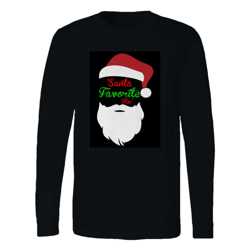 This classic fit santa claus favourite ho long sleeve shirt is casually elegant and very comfortable. With fine quality print to make one stand out, it's a perfect fit for every occasion.