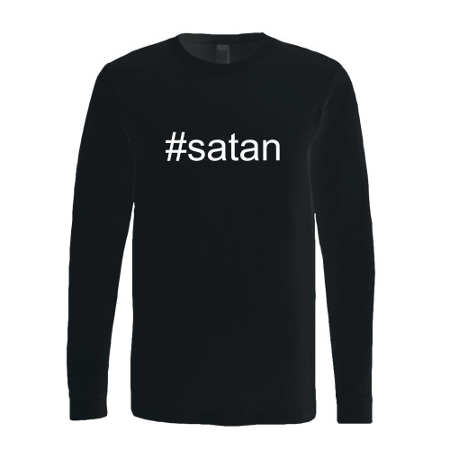 This classic fit satan long sleeve shirt is casually elegant and very comfortable. With fine quality print to make one stand out, it's a perfect fit for every occasion.