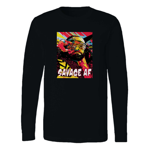 This classic fit savage af high quality long sleeve shirt is casually elegant and very comfortable. With fine quality print to make one stand out, it's a perfect fit for every occasion.