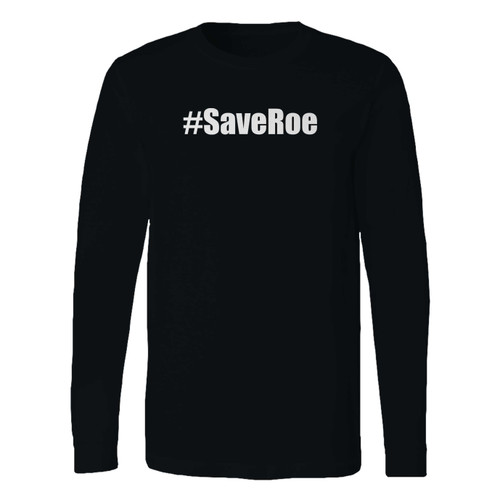 This classic fit save roe long sleeve shirt is casually elegant and very comfortable. With fine quality print to make one stand out, it's a perfect fit for every occasion.