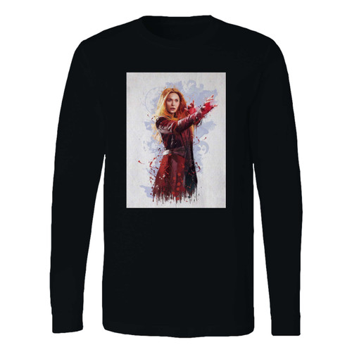 This classic fit scarlet witch infinity war long sleeve shirt is casually elegant and very comfortable. With fine quality print to make one stand out, it's a perfect fit for every occasion.