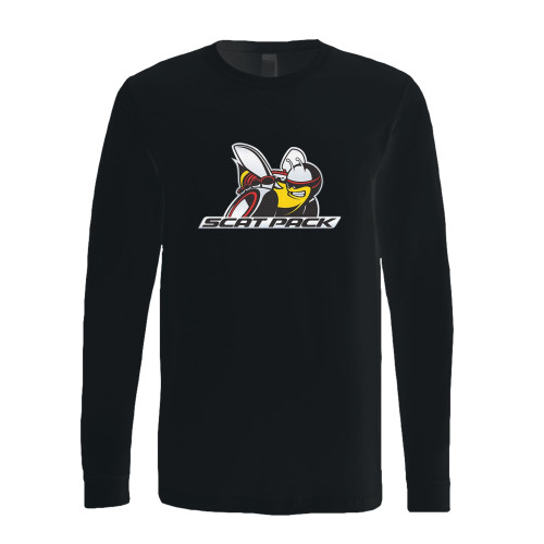 This classic fit scatpack long sleeve shirt is casually elegant and very comfortable. With fine quality print to make one stand out, it's a perfect fit for every occasion.