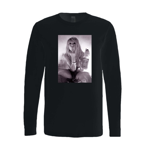 This classic fit sexy girl whiskey swearing finger long sleeve shirt is casually elegant and very comfortable. With fine quality print to make one stand out, it's a perfect fit for every occasion.