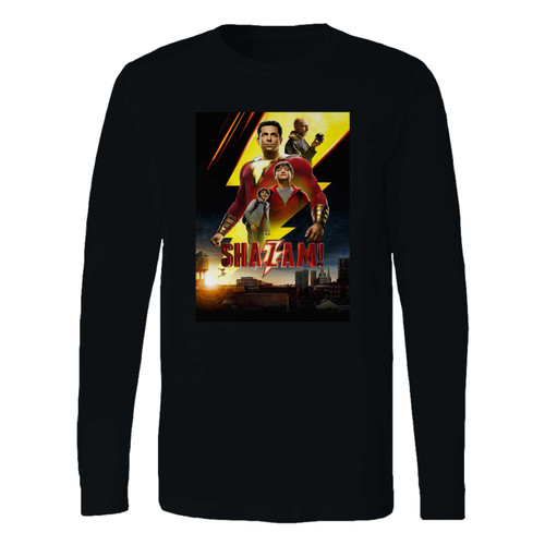 This classic fit shazam dc movie long sleeve shirt is casually elegant and very comfortable. With fine quality print to make one stand out, it's a perfect fit for every occasion.