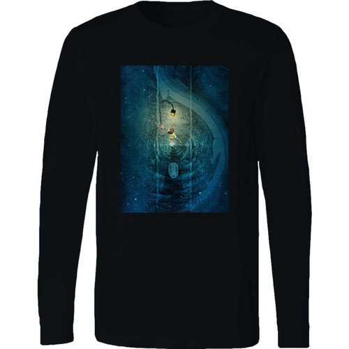 This classic fit spirited away long sleeve shirt is casually elegant and very comfortable. With fine quality print to make one stand out, it's a perfect fit for every occasion.
