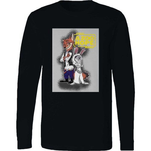 This classic fit star wars a zoo hope long sleeve shirt is casually elegant and very comfortable. With fine quality print to make one stand out, it's a perfect fit for every occasion.