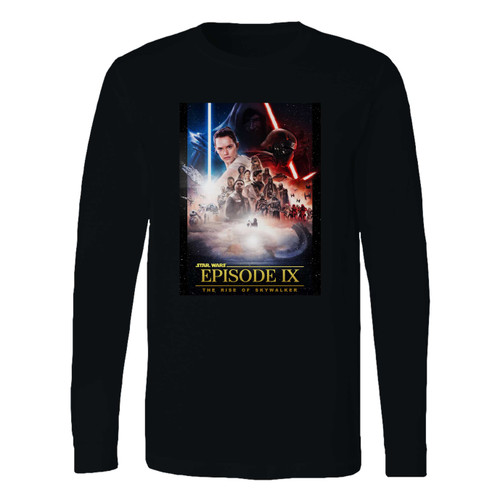 This classic fit star wars episode ix the rise of skywalker long sleeve shirt is casually elegant and very comfortable. With fine quality print to make one stand out, it's a perfect fit for every occasion.