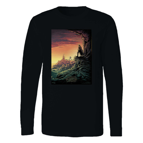 This classic fit star wars episode viii the last jedi luke skywalker long sleeve shirt is casually elegant and very comfortable. With fine quality print to make one stand out, it's a perfect fit for every occasion.