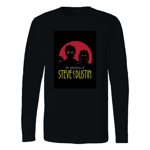 This classic fit steve and dustin stranger things long sleeve shirt is casually elegant and very comfortable. With fine quality print to make one stand out, it's a perfect fit for every occasion.