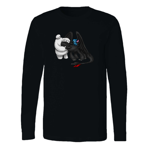 This classic fit stitch with toothless funny long sleeve shirt is casually elegant and very comfortable. With fine quality print to make one stand out, it's a perfect fit for every occasion.