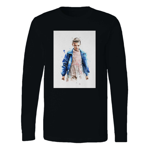 This classic fit stranger things eleven netflix tv series horror halloween long sleeve shirt is casually elegant and very comfortable. With fine quality print to make one stand out, it's a perfect fit for every occasion.