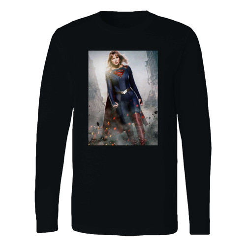 This classic fit supergirl season 5 tv series long sleeve shirt is casually elegant and very comfortable. With fine quality print to make one stand out, it's a perfect fit for every occasion.