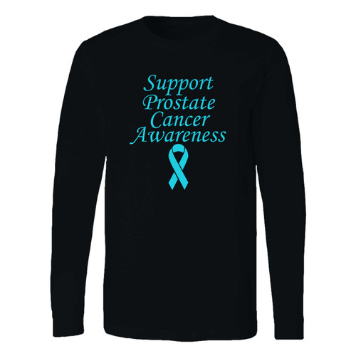 This classic fit support prostate cancer awareness long sleeve shirt is casually elegant and very comfortable. With fine quality print to make one stand out, it's a perfect fit for every occasion.