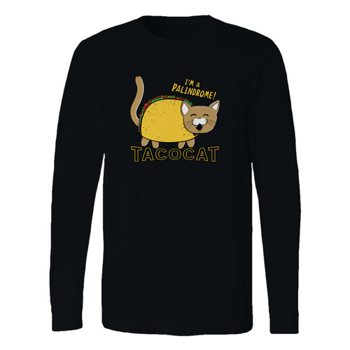 This classic fit taco cat inspired long sleeve shirt is casually elegant and very comfortable. With fine quality print to make one stand out, it's a perfect fit for every occasion.