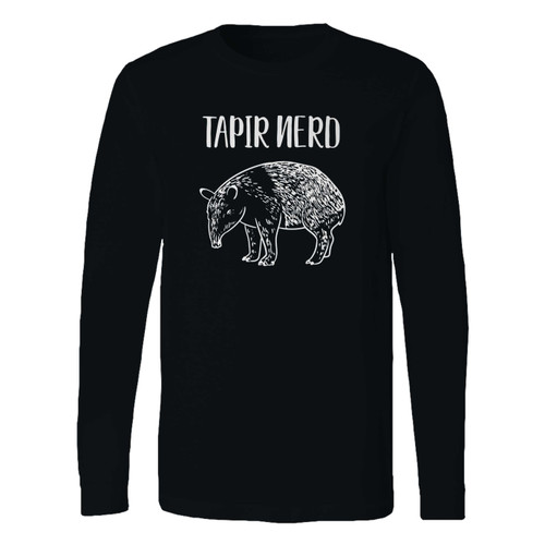 This classic fit tapir nerd long sleeve shirt is casually elegant and very comfortable. With fine quality print to make one stand out, it's a perfect fit for every occasion.