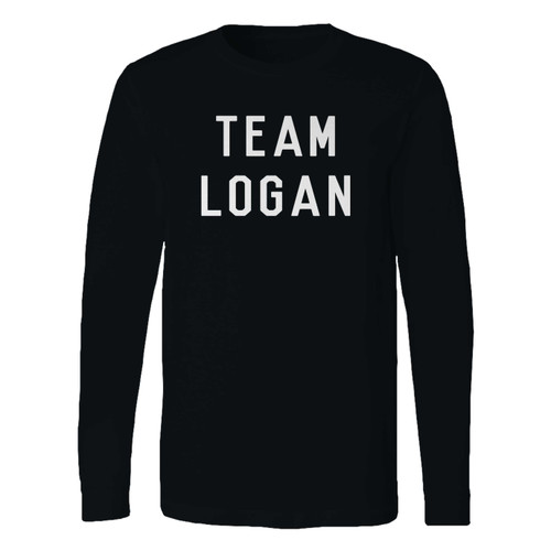 This classic fit team logan long sleeve shirt is casually elegant and very comfortable. With fine quality print to make one stand out, it's a perfect fit for every occasion.