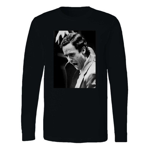 This classic fit ted bundy long sleeve shirt is casually elegant and very comfortable. With fine quality print to make one stand out, it's a perfect fit for every occasion.
