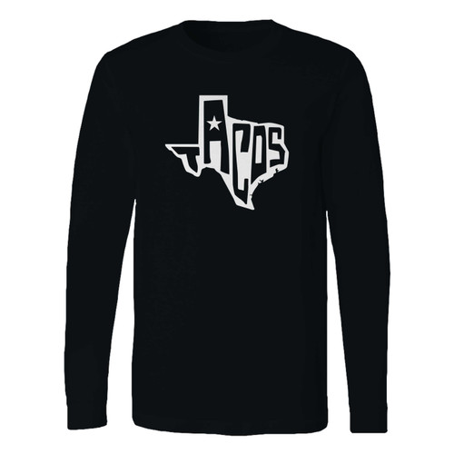 This classic fit texas tacos long sleeve shirt is casually elegant and very comfortable. With fine quality print to make one stand out, it's a perfect fit for every occasion.