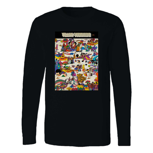 This classic fit the beatles yellow submarine long sleeve shirt is casually elegant and very comfortable. With fine quality print to make one stand out, it's a perfect fit for every occasion.