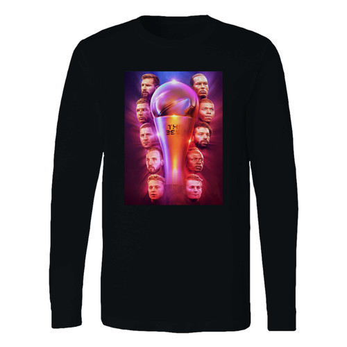 This classic fit the best player football fifa long sleeve shirt is casually elegant and very comfortable. With fine quality print to make one stand out, it's a perfect fit for every occasion.