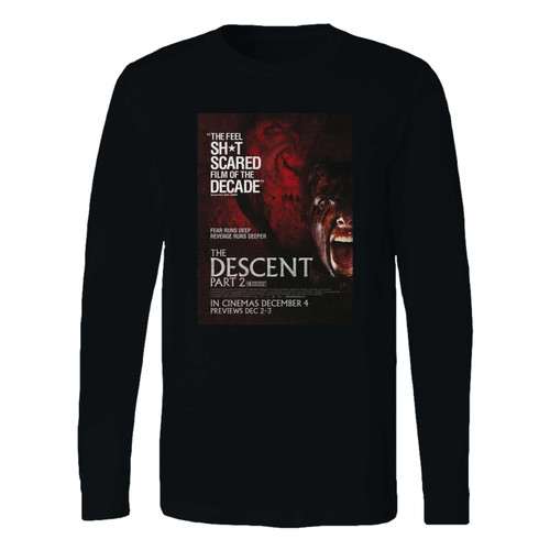 This classic fit the descent part 2 long sleeve shirt is casually elegant and very comfortable. With fine quality print to make one stand out, it's a perfect fit for every occasion.