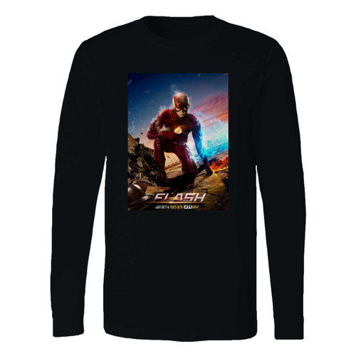 This classic fit the flash dc comics long sleeve shirt is casually elegant and very comfortable. With fine quality print to make one stand out, it's a perfect fit for every occasion.