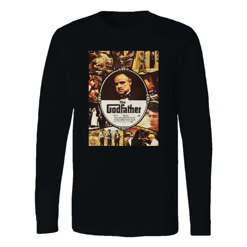 This classic fit the godfather 1972 retro classic movie long sleeve shirt is casually elegant and very comfortable. With fine quality print to make one stand out, it's a perfect fit for every occasion.