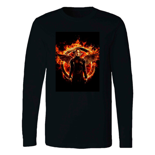 This classic fit the hunger game mockingjay movie long sleeve shirt is casually elegant and very comfortable. With fine quality print to make one stand out, it's a perfect fit for every occasion.