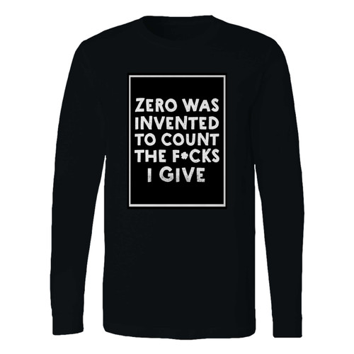 This classic fit the invention of zero long sleeve shirt is casually elegant and very comfortable. With fine quality print to make one stand out, it's a perfect fit for every occasion.