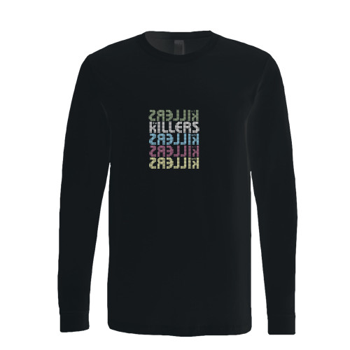 This classic fit the killers 5 logos long sleeve shirt is casually elegant and very comfortable. With fine quality print to make one stand out, it's a perfect fit for every occasion.