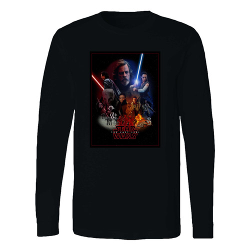 This classic fit the last jedi star wars long sleeve shirt is casually elegant and very comfortable. With fine quality print to make one stand out, it's a perfect fit for every occasion.