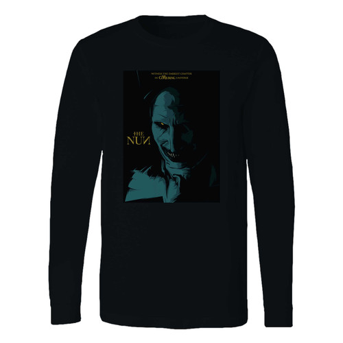 This classic fit the nun movie long sleeve shirt is casually elegant and very comfortable. With fine quality print to make one stand out, it's a perfect fit for every occasion.